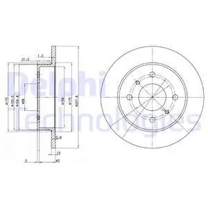 Wysoka jakość TARCZA HAM.NISSAN ALMERA